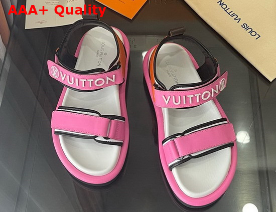 Louis Vuitton Pool Pillow Comfort Sandal Pink 1A9OCP Replica