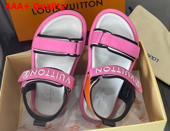 Louis Vuitton Pool Pillow Comfort Sandal Pink 1A9OCP Replica