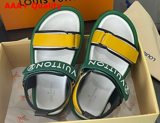 Louis Vuitton Pool Pillow Comfort Sandal Vert 1A9OD7 Replica