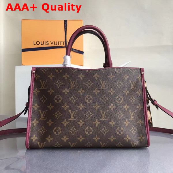 Louis Vuitton Popincourt PM Monogram Canvas and Natural Leather Trim Raisin M43462 Replica