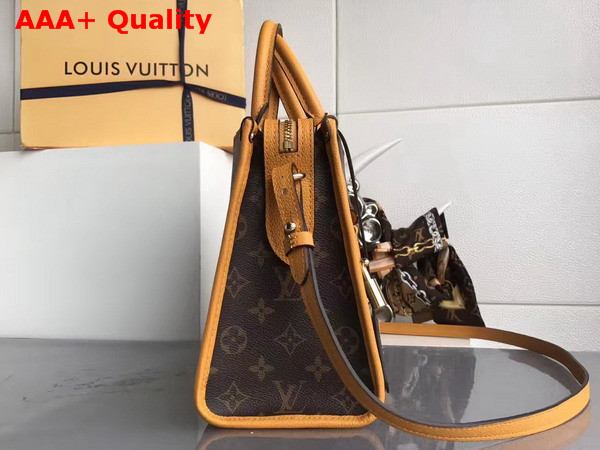 Louis Vuitton Popincourt PM Monogram Canvas and Natural Leather Trim Safran Imperial Replica