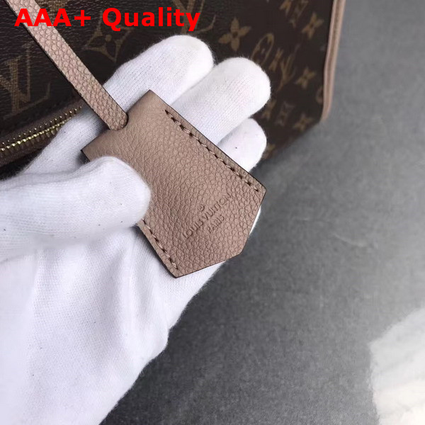 Louis Vuitton Popincourt PM Monogram Canvas and Natural Leather Trim Taupe Glace M43463 Replica