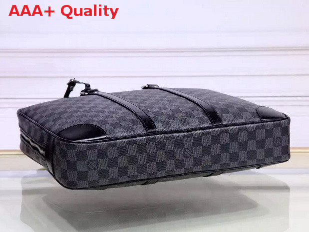 Louis Vuitton Porte Documents Voyage GM Damier Graphite Replica