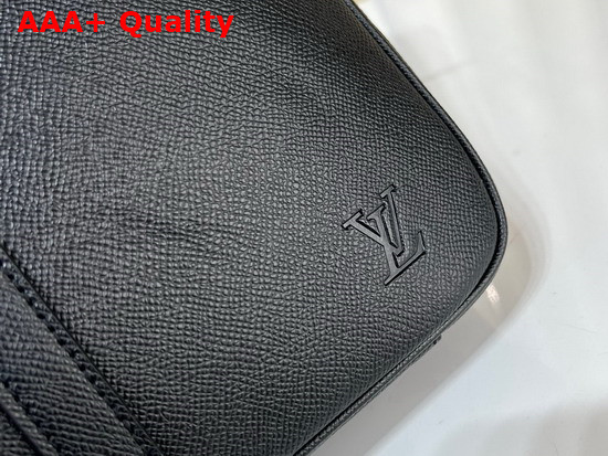 Louis Vuitton Porte Documents Voyage PM Black Taiga Leather M33412 Replica