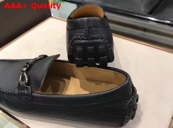 Louis Vuitton Raspail Moccasin Black Calfskin Replica