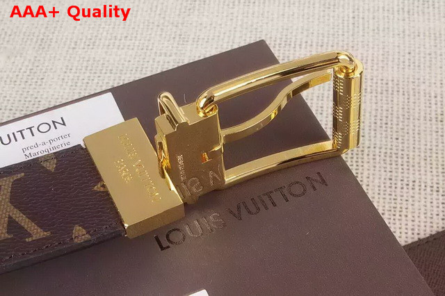 Louis Vuitton Reversible Buckle Strap Monogram Canvas 40mm Replica