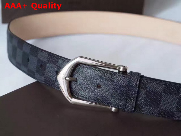 Louis Vuitton Riveted 35mm Belt Damier Graphite Replica