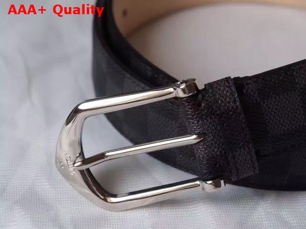 Louis Vuitton Riveted 35mm Belt Damier Graphite Replica