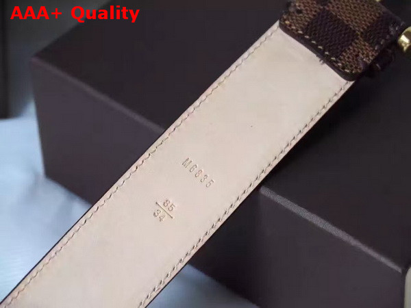 Louis Vuitton Riveted 35mm Damier Ebene M6835T Replica