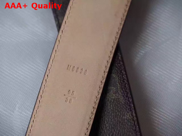 Louis Vuitton Riveted Belt 35mm Monogram Replica