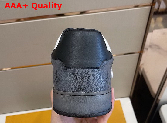 Louis Vuitton Rivoli Sneaker White and Gray Monogram Canvas Replica