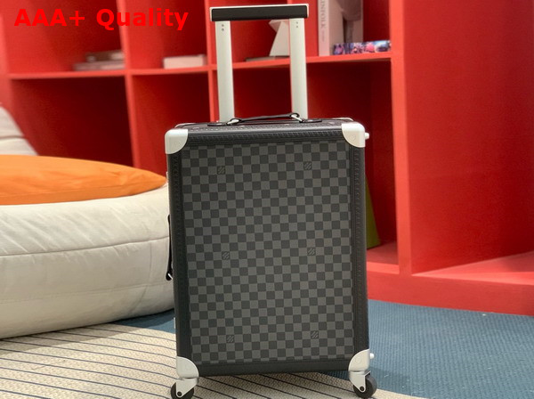 Louis Vuitton Rolling Trunk in Damier Graphite Canvas Replica