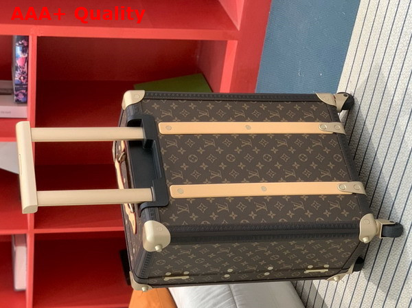 Louis Vuitton Rolling Trunk in Monogram Coated Canvas M20212 Replica