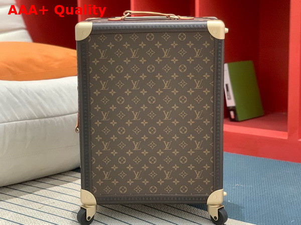 Louis Vuitton Rolling Trunk in Monogram Coated Canvas M20212 Replica