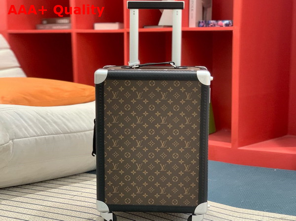 Louis Vuitton Rolling Trunk in Monogram Coated Canvas Replica