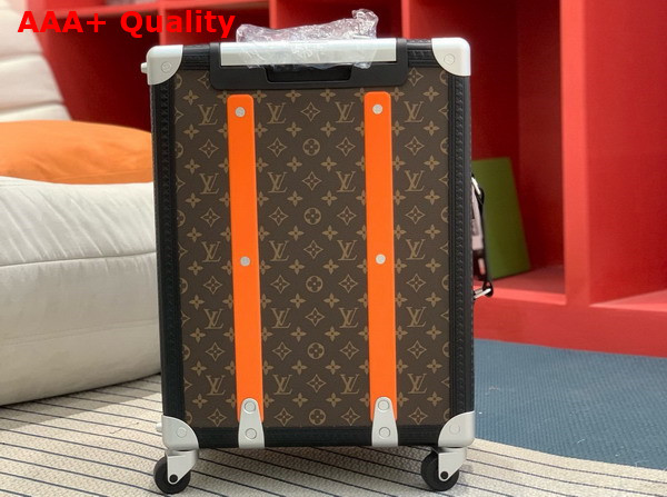 Louis Vuitton Rolling Trunk in Monogram Coated Canvas Replica