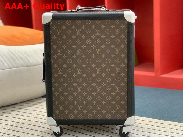 Louis Vuitton Rolling Trunk in Monogram Coated Canvas Replica