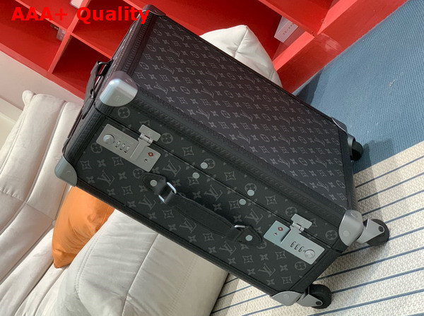 Louis Vuitton Rolling Trunk in Monogram Eclipse Coated Canvas M10117 Replica