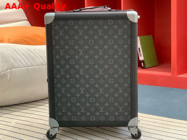 Louis Vuitton Rolling Trunk in Monogram Eclipse Coated Canvas M10117 Replica