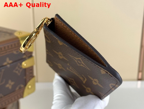 Louis Vuitton Romy Card Holder Armagnac Monogram Canvas M81880 Replica