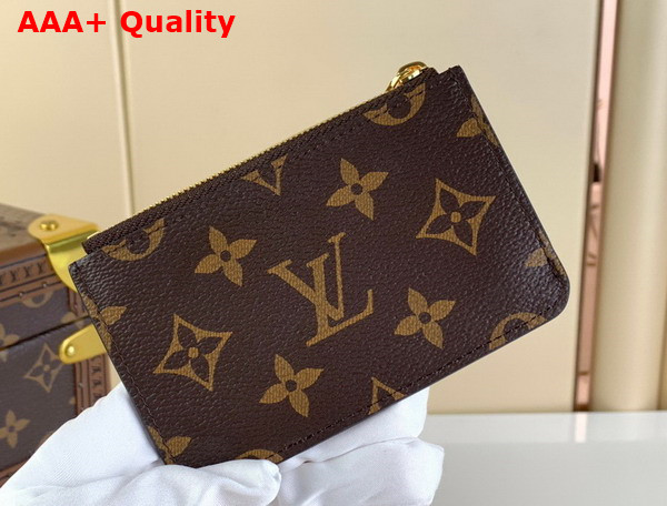 Louis Vuitton Romy Card Holder Armagnac Monogram Canvas M81880 Replica