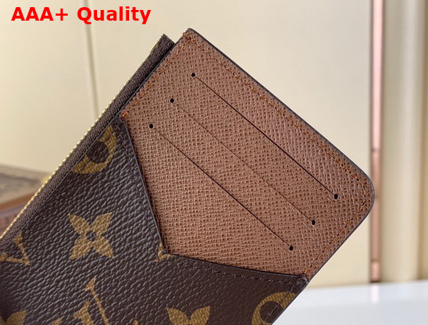 Louis Vuitton Romy Card Holder Armagnac Monogram Canvas M81880 Replica