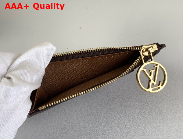 Louis Vuitton Romy Card Holder Armagnac Monogram Canvas M81880 Replica