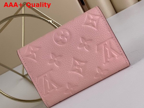 Louis Vuitton Rosalie Coin Purse Rose Poudre Monogram Empreinte Leather M81520 Replica