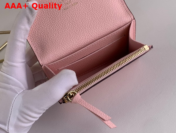 Louis Vuitton Rosalie Coin Purse Rose Poudre Monogram Empreinte Leather M81520 Replica