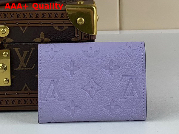 Louis Vuitton Rosalie Coin Purse in Iris Monogram Empreinte Leather M82394 Replica