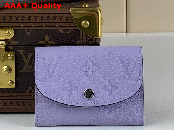 Louis Vuitton Rosalie Coin Purse in Iris Monogram Empreinte Leather M82394 Replica