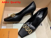 Louis Vuitton Rotary Pump Noir 1A9554 Replica