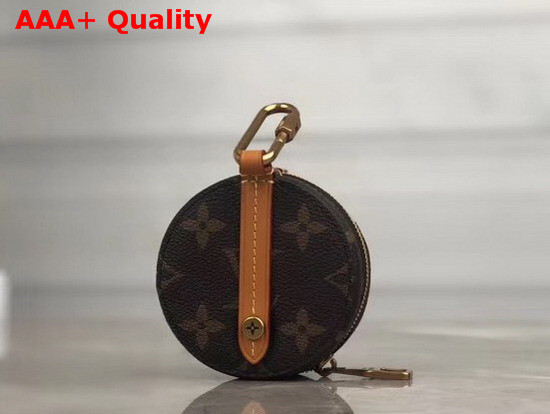 Louis Vuitton Round Case in Monogram Canvas with Leather Trim M68524 Replica