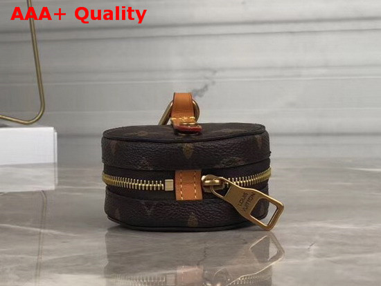 Louis Vuitton Round Case in Monogram Canvas with Leather Trim M68524 Replica