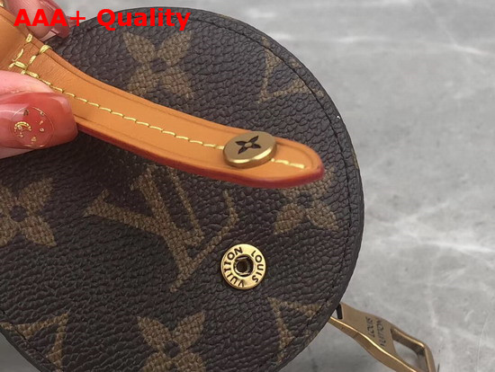 Louis Vuitton Round Case in Monogram Canvas with Leather Trim M68524 Replica