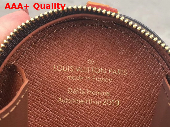 Louis Vuitton Round Case in Monogram Canvas with Leather Trim M68524 Replica