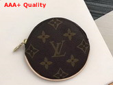 Louis Vuitton Round Coin Purse Monogram Canvas M61926 Replica