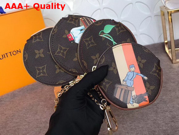 Louis Vuitton Round Coin Purse Monogram M61926 Replica