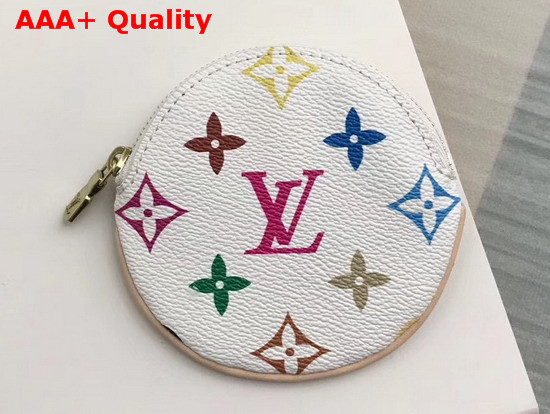 Louis Vuitton Round Coin Purse Multicolor Monogram Canvas Replica