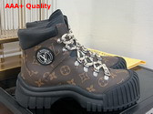 Louis Vuitton Ruby Flat Ranger Cacao Brown Patent Monogram Canvas and Calf Leather 1AALYG Replica