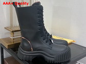 Louis Vuitton Ruby Flat Ranger in Black Calf Leather 1AB12T Replica