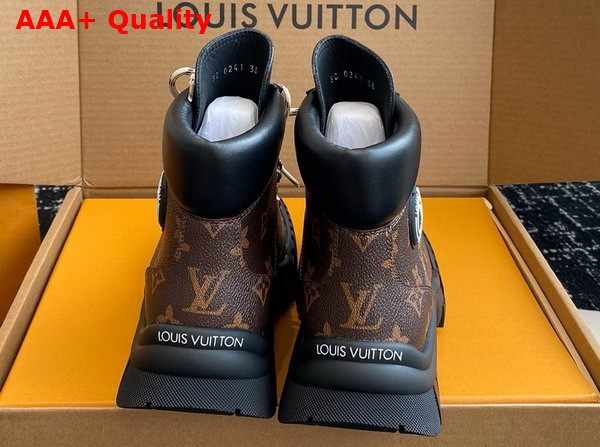 Louis Vuitton Ruby Flat Ranger in Cacao Brown Patent Monogram Canvas and Calf Leather 1AALYG Replica