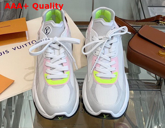 Louis Vuitton Run 55 Sneaker Grey Mix of Materials 1A9H67 Replica