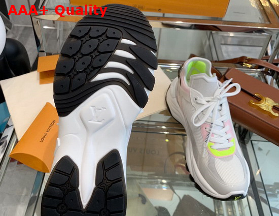 Louis Vuitton Run 55 Sneaker Grey Mix of Materials 1A9H67 Replica