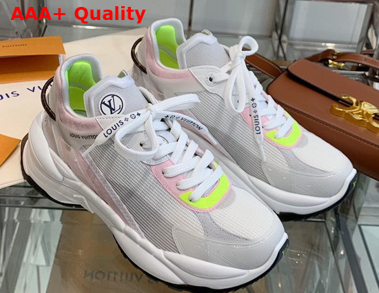 Louis Vuitton Run 55 Sneaker Grey Mix of Materials 1A9H67 Replica