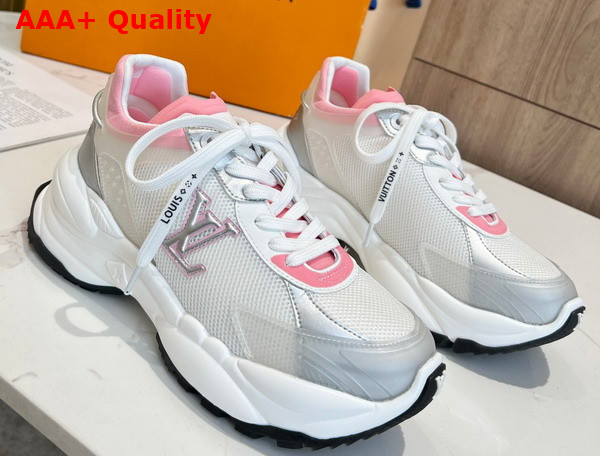 Louis Vuitton Run 55 Sneaker Pink Mix of Material 1ABVIE Replica