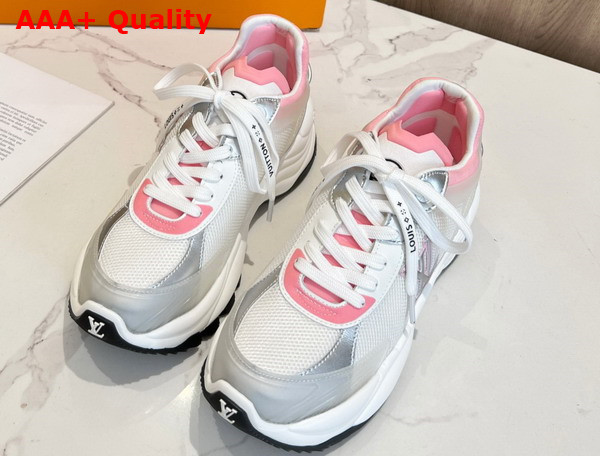 Louis Vuitton Run 55 Sneaker Pink Mix of Material 1ABVIE Replica