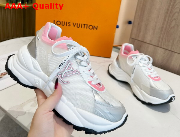 Louis Vuitton Run 55 Sneaker Pink Mix of Material 1ABVIE Replica