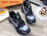 Louis Vuitton Run Away Pulse Sneaker Black Mix of Materials 1A5YTF Replica