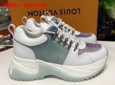 Louis Vuitton Run Away Pulse Sneaker Mix Material with White Calf Leather Replica